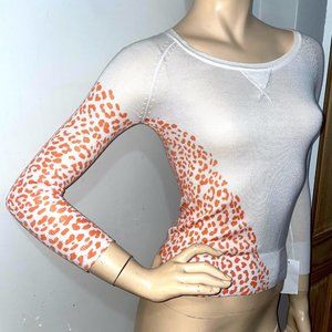 Charlotte Tarantola Leopard Print Sweat Shirt